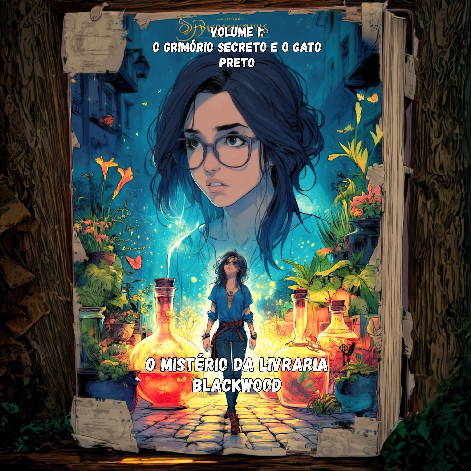 Os Mistérios da Livraria Blackwood – Vol. 1: O Grimório Secreto e o Gato Preto (PDF)